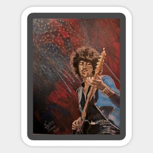 Phil Lynott - Thin Lizzy Sticker